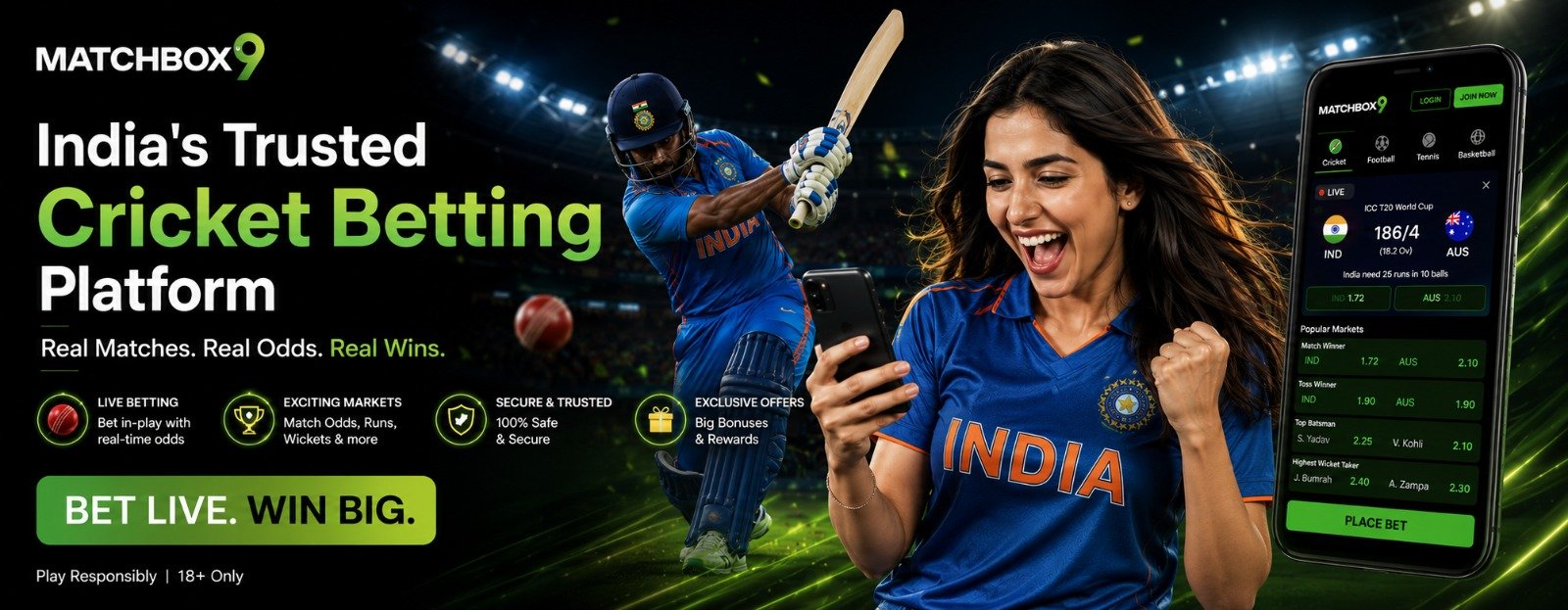 Cricket betting id banner